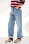 Marc Wide Denim Mid Blue