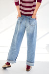 Marc Wide Denim Mid Blue