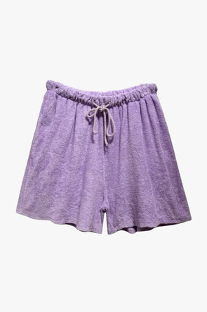 Lola Terry Shorts Lavender