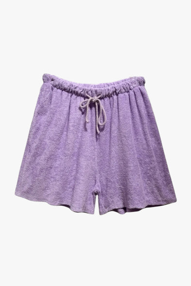Lola Terry Shorts Lavender