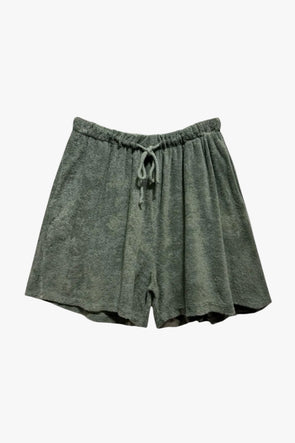 Lola Terry Shorts Khaki