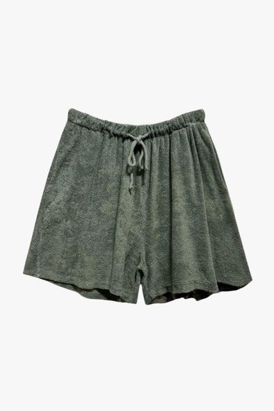 Lola Terry Shorts Khaki