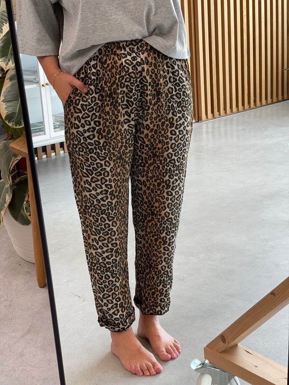 Ferragni Leopard Trousers