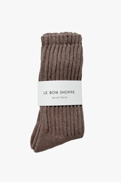 Ballet Socks Mocha Mousse
