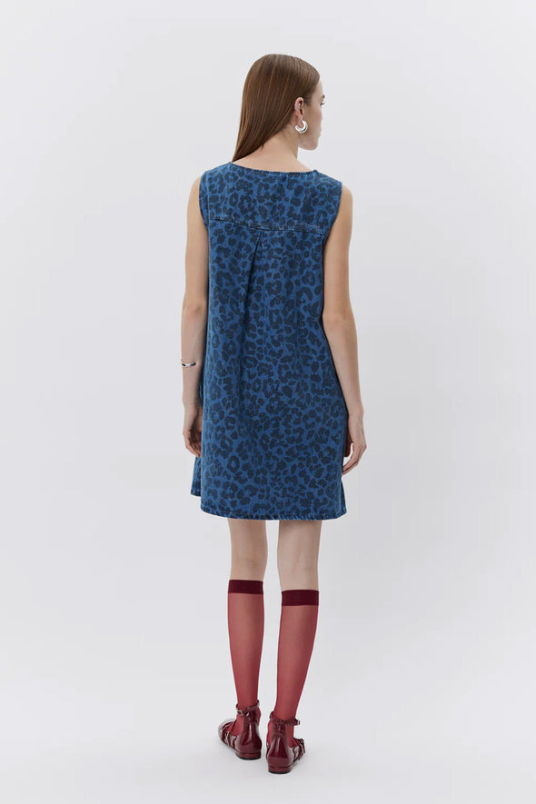 Ingrid Dress Denim Blue