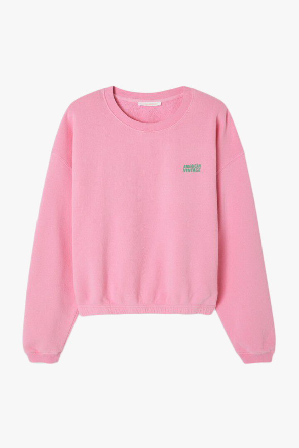 Izubird Cropped Sweat Vintage Rose