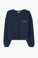 Izubird Cropped Sweater Vintage Navy