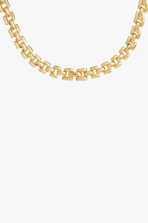 Iconic Chain Necklace Goldplated (40cm)