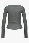 Zoë Top Medium Grey