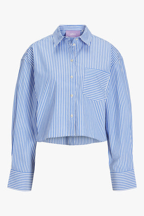 Jamie Poplin Shirt Navy