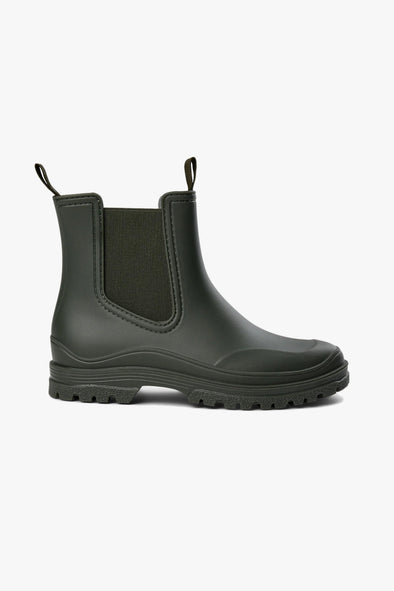 Jodie Rubber Boots Dark Green