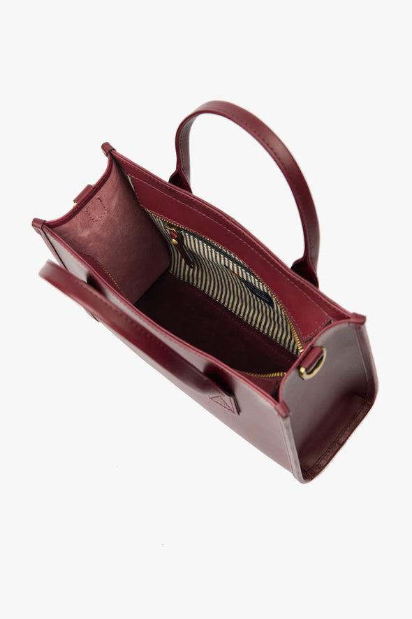 Jackie Midi Bag Dark Cherry