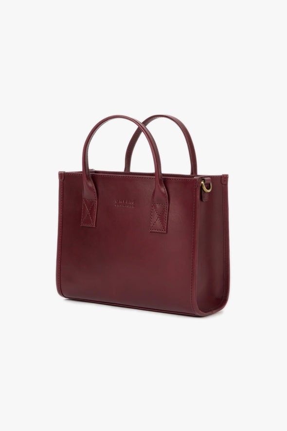 Jackie Midi Bag Dark Cherry