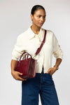 Jackie Midi Bag Dark Cherry