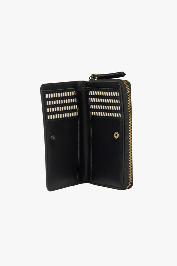 Jett Wallet Black Classic Leather