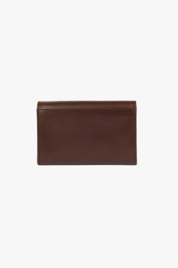 Jo's Purse Classic Leather Chocolate