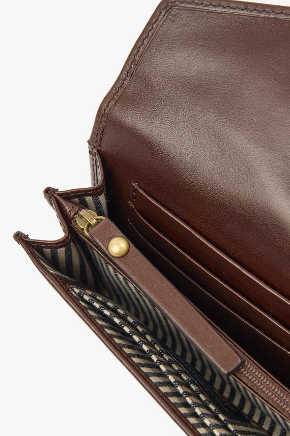 Jo's Purse Chocolate Classic Leather