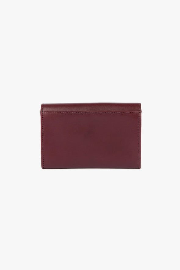Jo's Purse Dark Cherry Classic Leather