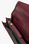 Jo's Purse Dark Cherry Classic Leather