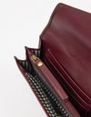 Jo's Purse Dark Cherry Classic Leather