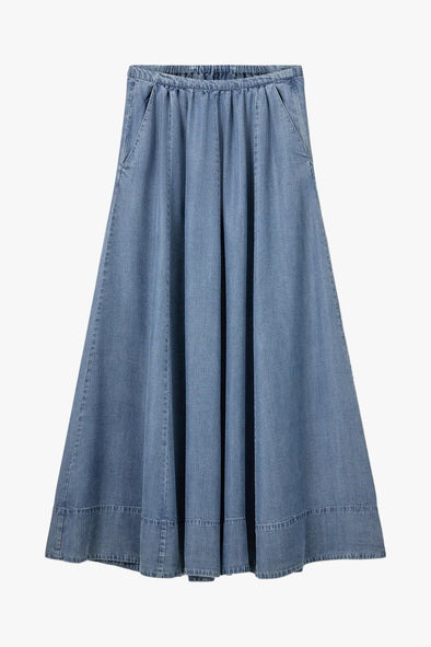 Kattia Skirt Denim Blue