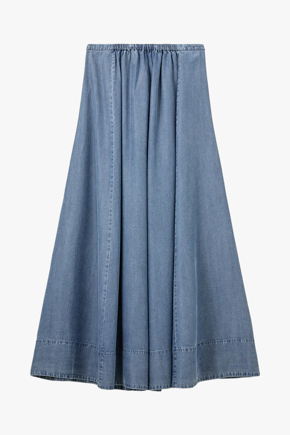 Kattia Skirt Denim Blue