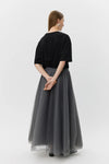 Kayla Skirt Stone Grey