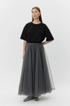 Kayla Skirt Stone Grey