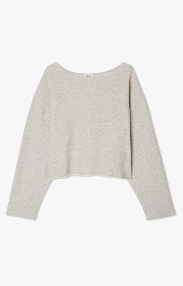 Kodytown Boatneck Sweater Grey Melange