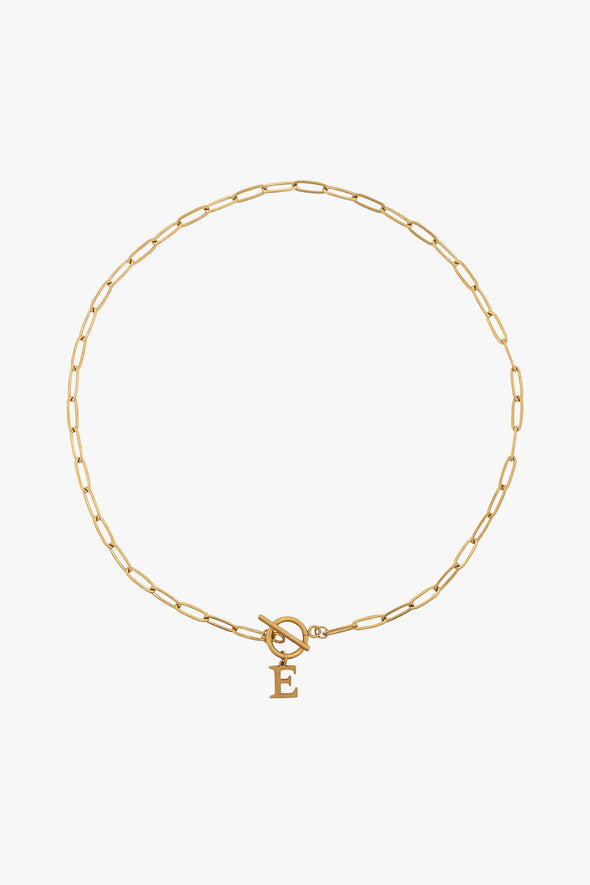 Initial Necklace Letter