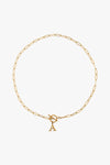 Initial Necklace Letter