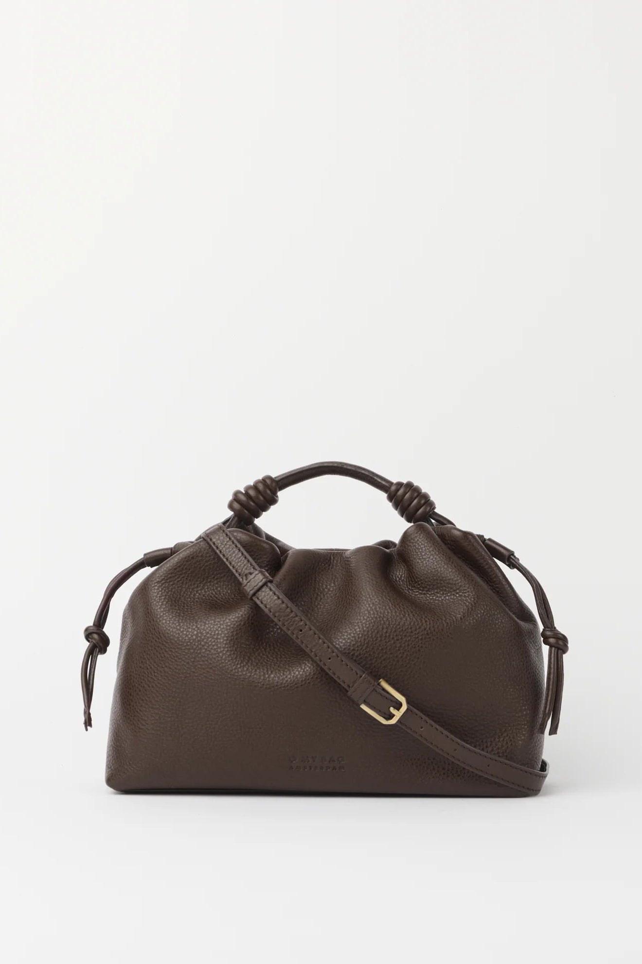 Kiki Midi Bag Chocolate Soft Grain Leather