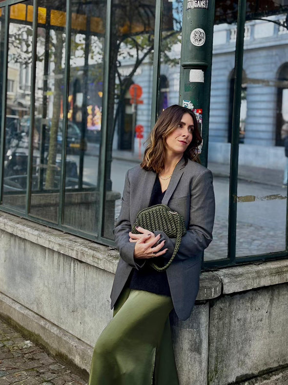 Kiki Clutch/ Make-Up Bag Olive