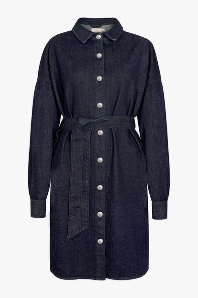 Allie Shirt Dress Navy