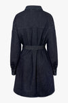 Allie Shirt Dress Navy