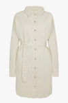 Allie Shirt Dress Off White