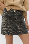 Leona Leopard Skirt