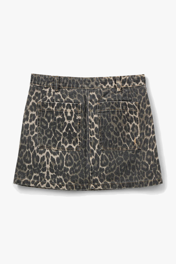 Leona Leopard Skirt