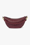Leo Dark Cherry Soft Grain Leather Bag