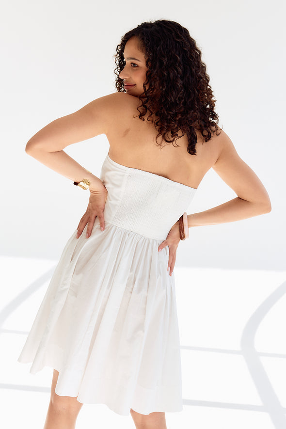 Edith Dress Offwhite