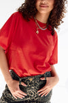 Cleo T-Shirt Fiery Red