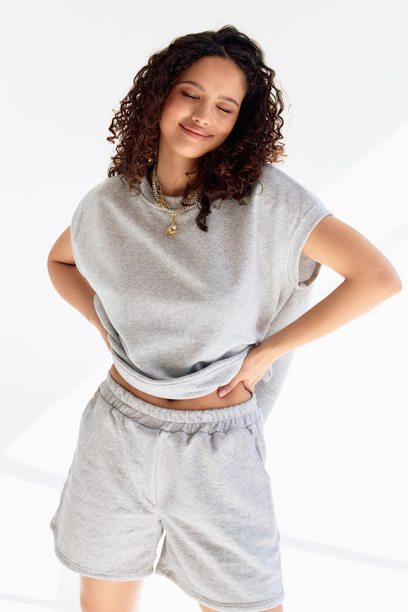 Gerri Sweater Set Grey