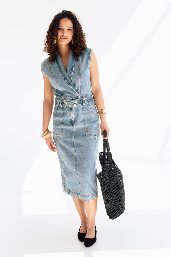 Nova Denim Dress