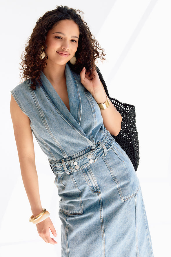 Nova Denim Dress