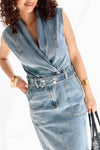 Nova Denim Dress