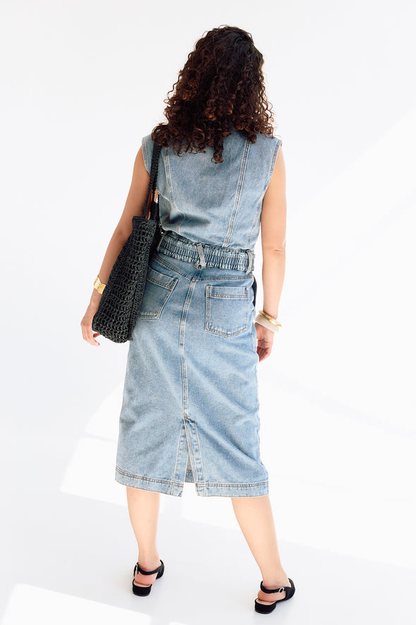 Nova Denim Dress