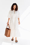 Pia Dress Optic White