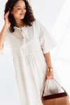 Pia Dress Optic White