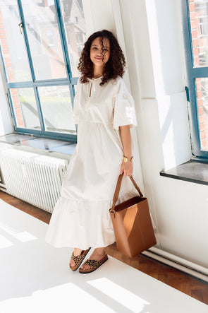 Pia Dress Optic White