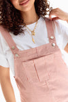 Andrew Dungaree Dress Stripes